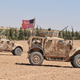 A U.S. Army patrol outside Manbij, Syria, 2018.